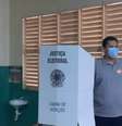 Presidente do Senado, Davi Alcolumbre compareceu a Macapá para votar nas eleições municipais 2020.   Foto: Instagram/@davialcolumbre/Divulgação / Estadão