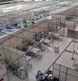 Hospital de campanha montado em Belém  Foto: Tarso Sarraf/AFP via Getty Images / BBC News Brasil