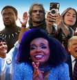 Acima, Pantera Negra, The Witcher e Emily in Paris; abaixo, Maradona, Thelma do BBB20 e Donald Trump: destaques nas listas de buscas do Google  Foto: Sala de TV