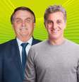 Em outubro de 2019, ao criticar a intenção política de Huck, Bolsonaro disse que o povo não vai votar em “pau mandado” da Globo  Foto: Divulgação