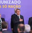 Jair Bolsonaro, durante lançamento do Plano Nacional de Operacionalização da Vacinação Contra a covid-19 em Brasília (DF)  Foto: Wallace Martins / Futura Press
