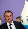 Presidente Jair Bolsonaro ao lado do "Zé Gotinha" em evento no Palácio do Planalto
16/12/2020
REUTERS/Ueslei Marcelino  Foto: Reuters