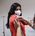 Médica participa de testes da CoronaVac, em São Paulo
11/12/2020
REUTERS/Amanda Perobelli  Foto: Reuters