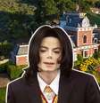 Michael Jackson e a estação de trem ao fundo: Neverland era onde o cantor se sentia livre  Foto: Fotomontagem / Blog Sala de TV 