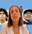 Agustina Cosachov se defende da suspeita de ter sido negligente ao tratar Maradona de transtorno emocional  Foto: Fotomontagem: Blog Sala de TV / Reprodução
