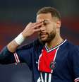 Neymar em partida do Paris St Germain e Olympique Lyonnais
 13/12/2020 REUTERS/Charles Platiau  Foto: Reuters
