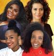 Acima, Jojo Todynho e Aline Midlej; abaixo, Jéssica Ellen e Thelma Assis: novos ícones do poder da mulher negra brasileira  Foto: Reprodução