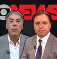 Demétrio Magnoli e Gerson Camarotti: comentaristas iniciaram discussão relevante que a GloboNews interrompeu  Foto: Fotomontagem: Blog Sala de TV