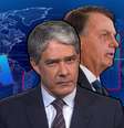 Ano novo, velha rixa: 'Jornal Nacional' demonstra não ter a intenção de recuar nas críticas às atitudes de Bolsonaro  Foto: Fotomontagem: Blog Sala de TV