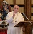 Papa Francisco criticou as pessoas que tentam fugir das restrições da pandemia  Foto:  Mída do Vaticano / Reuters