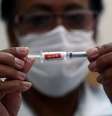 Enfermeira segura seringa durante testes com vacina CoronaVac contra Covid-19 em São Paulo
11/12/2020 REUTERS/Amanda Perobelli  Foto: Reuters