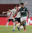 Gabriel Menino foi um dos destaques do Palmeiras contra o River Plate  Foto: Juan Ignacio Roncoroni / Reuters