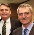 Presidente Jair Bolsonaro e o irmão, Renato Bolsonaro  Foto: Divulgação