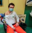 Vacinação contra o novo coronavírus em Turim, na Itália  Foto: ANSA / Ansa