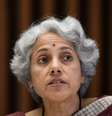 A cientista-chefe da OMS, Soumya Swaminathan, pede que as pessoas sejam pacientes  Foto: Getty Images / BBC News Brasil