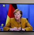 Chanceler da Alemanha, Angela Merkel, participa de evento por videoconferência
11/01/2021 Ludovic Marin/Pool via REUTERS  Foto: Reuters