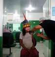 Indígena recebe dose de vacina contra o coronavírus em Tabatinga, no Amazonas
19/01/2021
REUTERS/Adriano Machado  Foto: Reuters