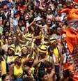 Desfile de bloco no Carnaval do Rio de Janeiro
 16/2/2020 REUTERS/Marcelo Carnaval  Foto: Reuters