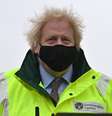 O primeiro-ministro do Reino Unido, Boris Johnson, visita Manchester enquanto a tempestade Christoph traz fortes chuvas e inundações em todo o país. 21/01/2021. Paul ELLIS/Pool via REUTERS.   Foto: Reuters