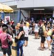 Segundo dia de Enem tem salas vazias e aglomerações na porta  Foto: Alexandre Silva / Estadão Conteúdo