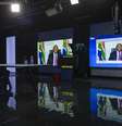 Discurso do presidente da África do Sul, Cyril Ramaphosa, no Fórum de Davos  Foto: EPA / Ansa - Brasil