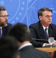 O chanceler Ernesto Araújo enfrenta risco de demissão  Foto: Marcos Corrêa/Presidência da República / BBC News Brasil