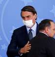 Jair Bolsonaro elogiou o trabalho de Eduardo Pazuello  Foto: Adriano Machado / Reuters