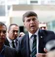 Presidente Jair Bolsonaro fala com jornalistas após reunião no Ministério da Economia
27/01/2021 REUTERS/Ueslei Marcelino  Foto: Reuters