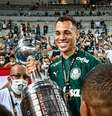 Breno Lopes marcou o gol da vitória do Palmeiras na final da Libertadores  Foto: Alexandre Neto/PhotoPress / Estadão Conteúdo