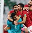 Jogadores do Al Ahly comemoram terceiro lugar no Mundial  Foto: Mohammed Dabbous / Reuters