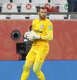 Weverton foi um dos poucos a se salvar do vexame palmeirense no Catar  Foto: Cesar Greco / Site do  Palmeiras