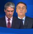 A discórdia entre Bonner e Bolsonaro virou uma atração à parte na TV e no governo  Foto: Fotomontagem: Blog Sala de TV