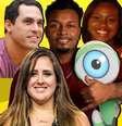 Nego Di entre os recordistas de rejeição Felipe Cobra, Patrícia e Aline: o começo do fim do ‘gabinete do ódio’ no ‘BBB21’  Foto: Sala de TV