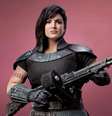 'O Mandaloriano': Gina Carano descobriu demissão pela web  Foto: Divulgação/Lucasfilm / Pipoca Moderna