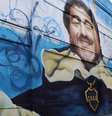 Um mural de Maradona em Buenos Aires, na Argentina  Foto: Ansa / Ansa - Brasil