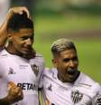 Lance durante partida entre Sport e Atlético-MG, válida pelo campeonato brasileiro da Série A, no estádio da Ilha do Retiro em Recife (PE), neste domingo (21)  Foto: Marlon Costa / Futura Press