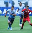 O jogador Diego Souza durante partida entre Grêmio e Athletico , válido pelo Campeonato Brasileiro Série A, realizado na cidade de Porto Alegre, RS, neste domingo, 21.   Foto: Everton Silveira / Futura Press