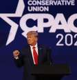 Trump discursou no maior evento dos conservadores norte-americanos  Foto: AFP / Ansa - Brasil