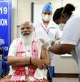 Premiê italiano Modi recebe dose da Covaxin
01/03/2021
India's Press Information Bureau/Handout via REUTERS  Foto: Reuters