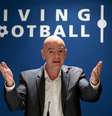 Presidente da Fifa, Gianni Infantino 
 30/9/2021   REUTERS/Arnd Wiegmann  Foto: Reuters