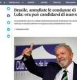 Imprensa internacional repercute decisão sobre Lula  Foto: Ansa / Ansa - Brasil