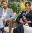 Meghan e Harry em entrevista com Oprah  Foto: Reprodução: Harpo Productions/Joe Pugliese / Alto Astral