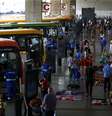 Terminal rodoviário em Brasília: setor de transportes cresceu 3,1% em janeiro.  Foto: Marcelo Camargo/Agência Brasil - 8/10/2020 / Estadão