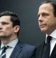 Sergio Moro e João Doria se encontram nesta semana em São Paulo  Foto: Governo do Estado de São Paulo