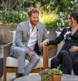 Meghan e Harry em entrevista a Oprah Winfrey
  Harpo Productions/Joe Pugliese/via REUTERS  Foto: Reuters