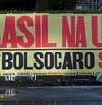 ´Bolsocaro´: grupo que não se identificou fez campanha contra disparada nos preços nos mercados  Foto: Reuters / BBC News Brasil