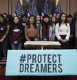 'Dreamers' são filhos de imigrantes que chegaram nos EUA ainda crianças, passaram a vida inteira no país, mas não têm documentos  Foto: ANSA / Ansa - Brasil