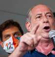 Ciro Gomes: 'Não vou deixar o Lula ganhar essa na lambança'  Foto: Cassiano Rosário / Futura Press