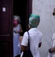 Checagem de sintomas da Covid-19 em Havana
 24/2/021    REUTERS/Alexandre Meneghini  Foto: Reuters