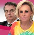 Ana Maria Braga é a apresentadora de entretenimento que mais critica Bolsonaro na Globo  Foto: Fotomontagem: Blog Sala de TV